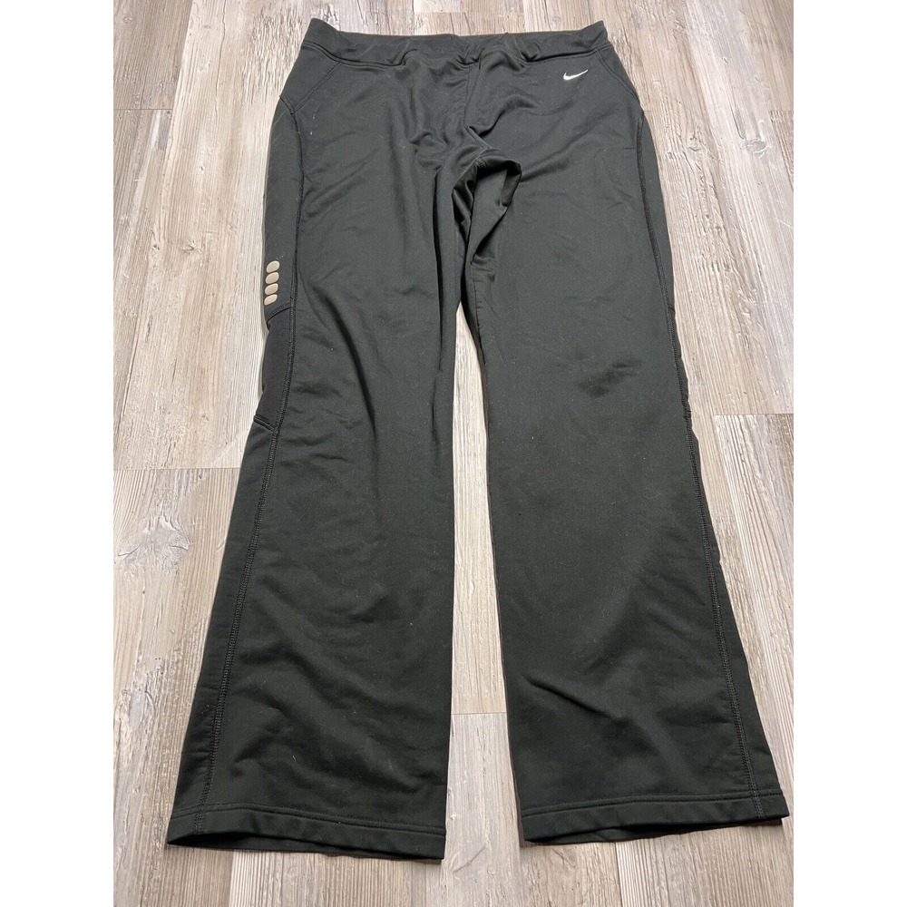 Nike Joggers Black Stretch Athletic Gym‎ Pants Straight Leg Youth Large  12-14